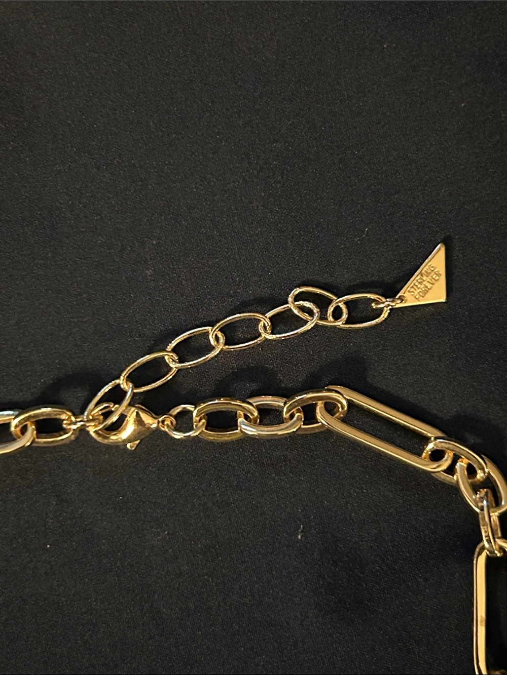 Sterling Forever - FIANNA MIXED CHAIN LINK
NECKLACE - Picture 3 of 5